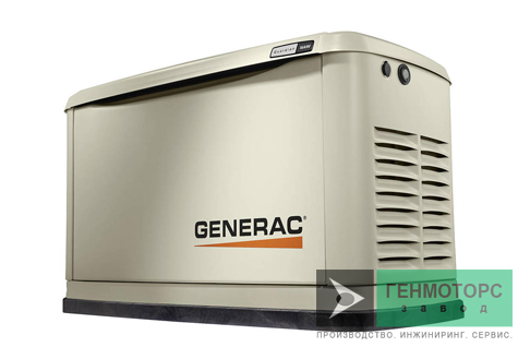 Газопоршневая электростанция (ГПУ) Generac 7044 в кожухе